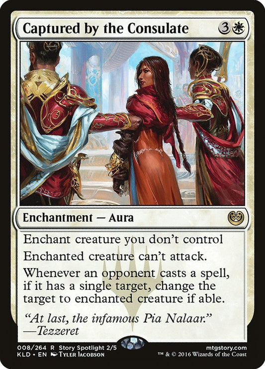 Captured by the Consulate - (Foil): Kaladesh