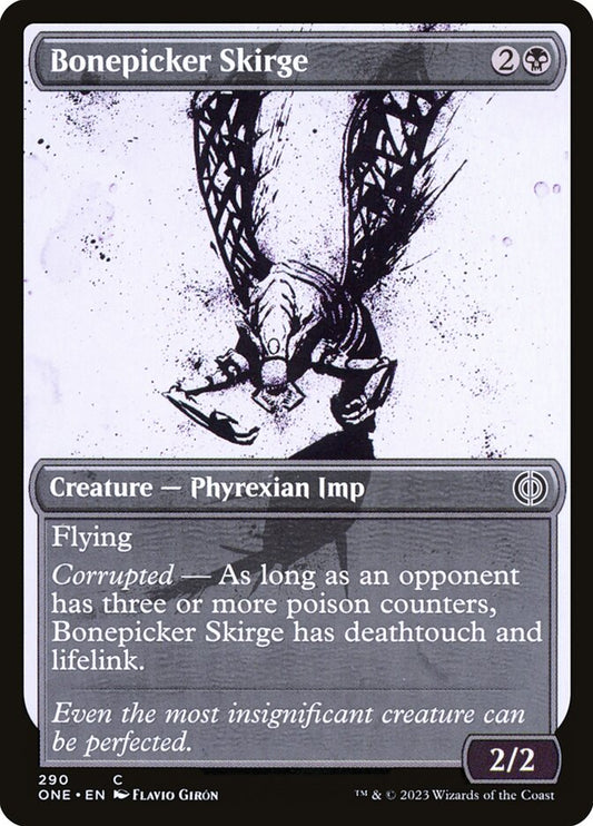 Bonepicker Skirge (Showcase): Phyrexia: All Will Be One