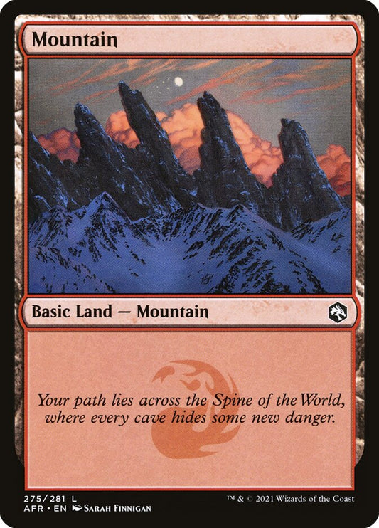 Mountain (#275) - (Foil): Adventures in the Forgotten Realms