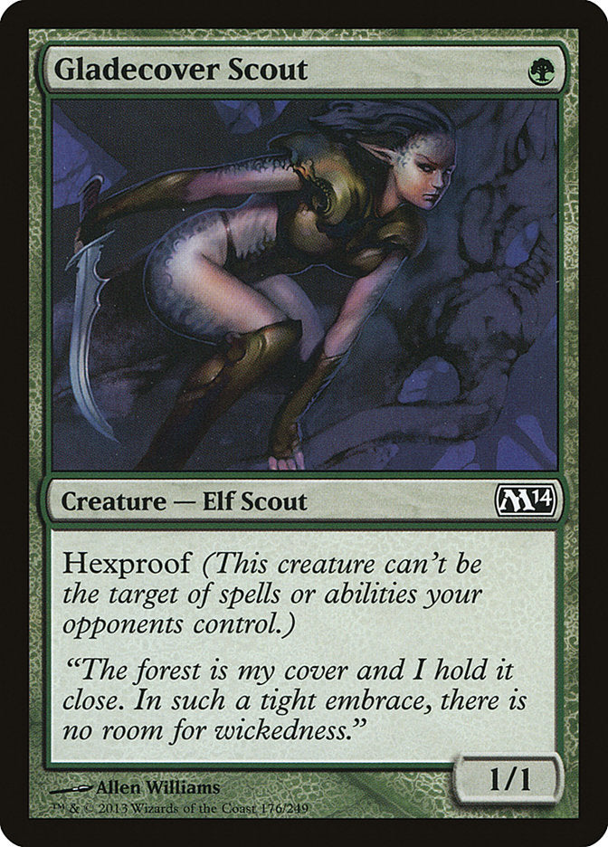Gladecover Scout - (Foil): Magic 2014