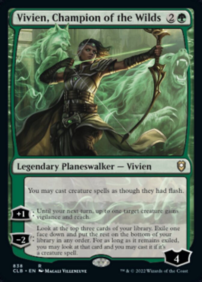 Vivien, Champion of the Wilds: Commander Legends: Battle for Baldur's Gate