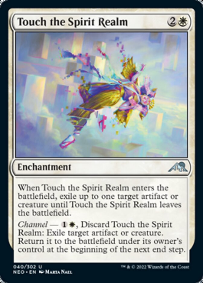 Touch the Spirit Realm - (Foil): Kamigawa: Neon Dynasty