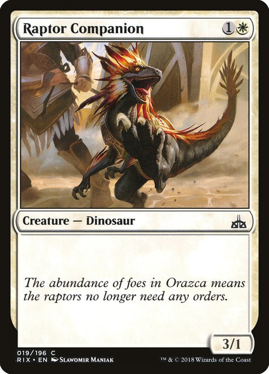 Raptor Companion: Rivals of Ixalan