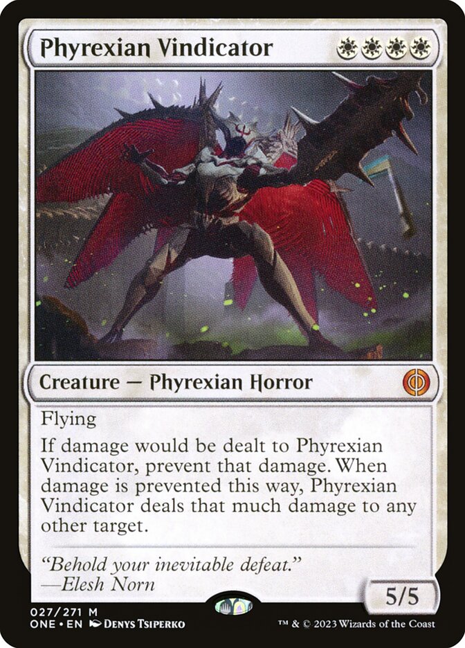 Phyrexian Vindicator: Phyrexia: All Will Be One