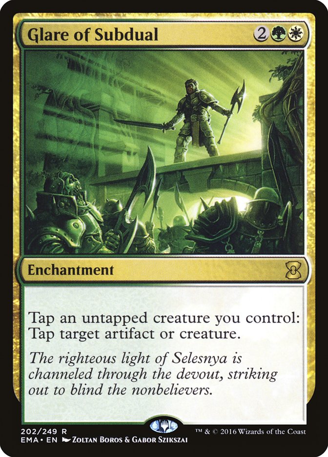 Glare of Subdual: Eternal Masters