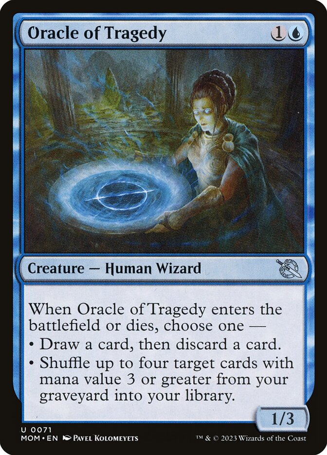 Oracle of Tragedy: March of the Machine