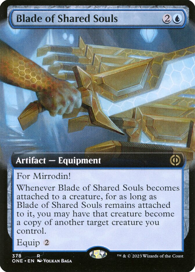Blade of Shared Souls (Extended Art): Phyrexia: All Will Be One