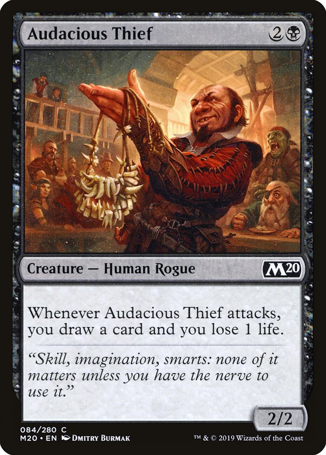 Audacious Thief - (Foil): Core Set 2020