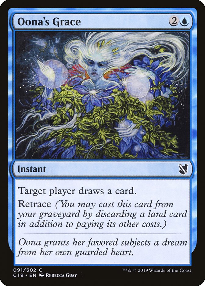 Oona's Grace: Commander 2019