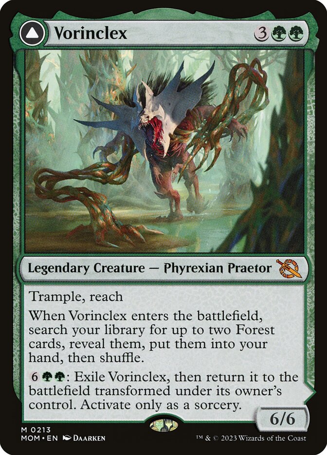 Vorinclex // The Grand Evolution - (Foil): March of the Machine