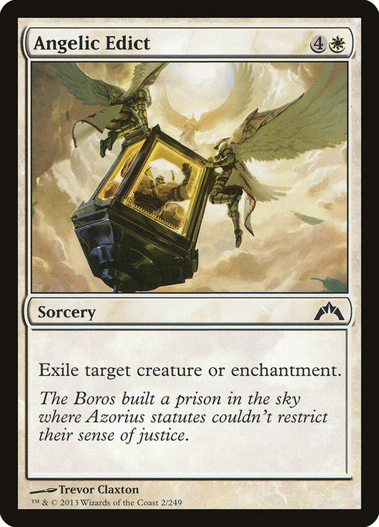 Angelic Edict - (Foil): Gatecrash
