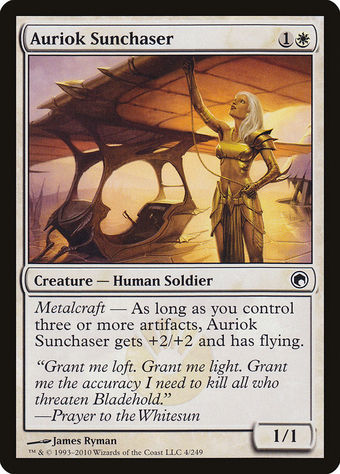 Auriok Sunchaser: Scars of Mirrodin