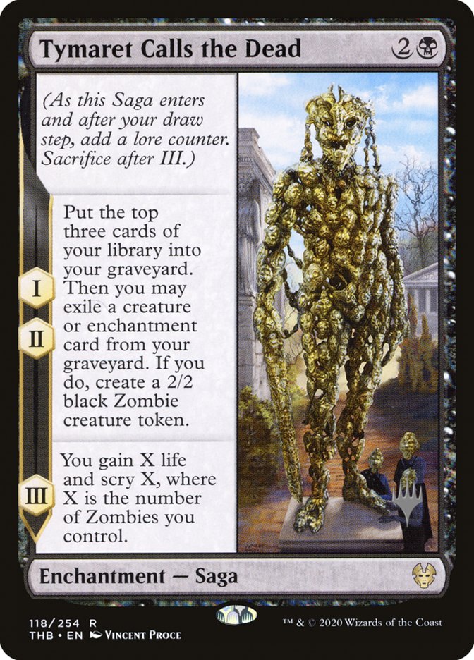Tymaret Calls the Dead (Promo Pack) (Theros Beyond Death): Theros Beyond Death Promos