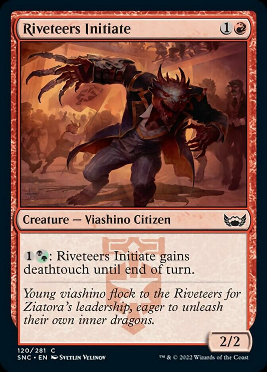 Riveteers Initiate - (Foil): Streets of New Capenna