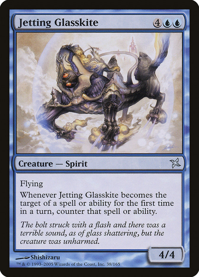 Jetting Glasskite: Betrayers of Kamigawa