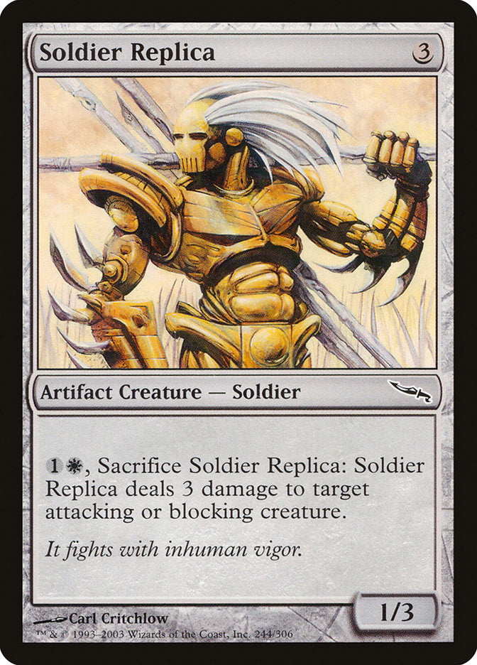 Soldier Replica - (Foil): Mirrodin