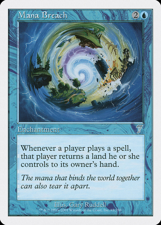 Mana Breach - (Foil): Seventh Edition