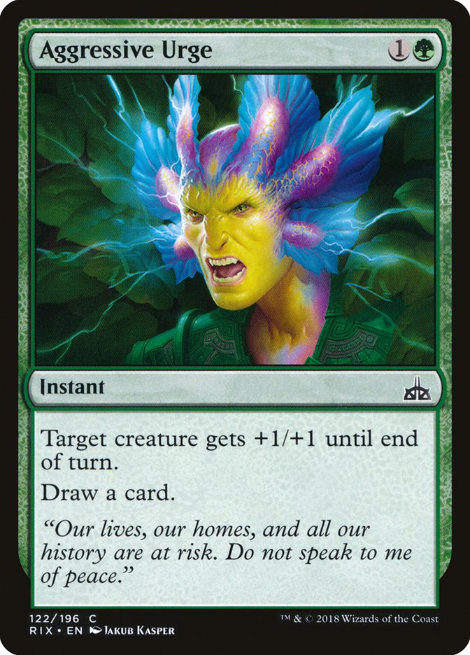 Aggressive Urge: Rivals of Ixalan