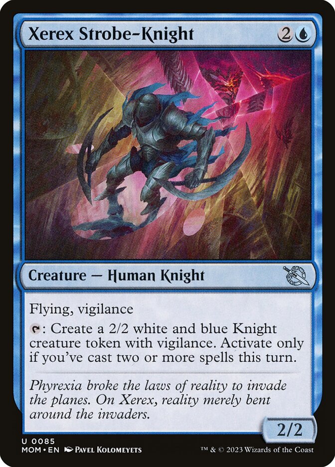 Xerex Strobe-Knight - (Foil): March of the Machine
