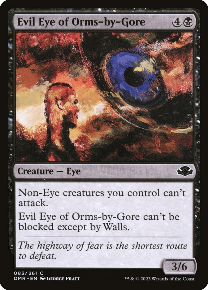 Evil Eye of Orms-by-Gore: Dominaria Remastered