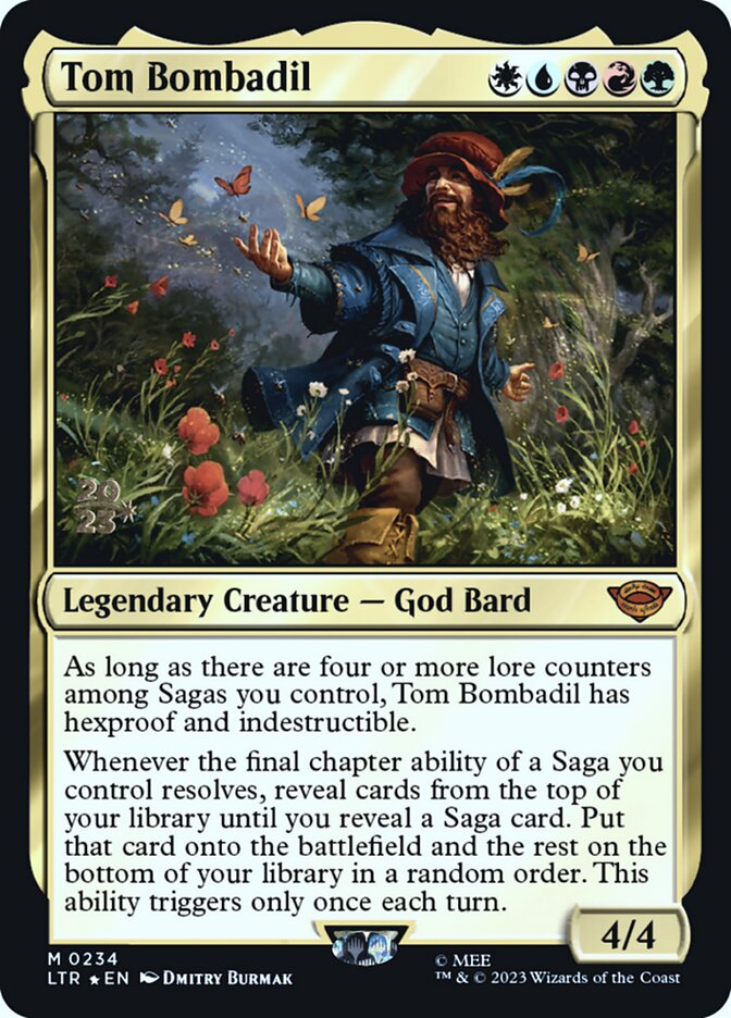 Tom Bombadil (Prerelease) (The Lord of the Rings) - (Foil): Tales of Middle-earth Promos