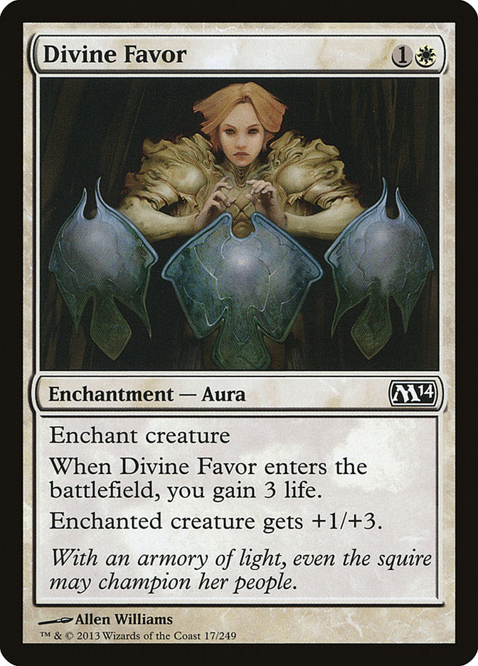 Divine Favor - (Foil): Magic 2014