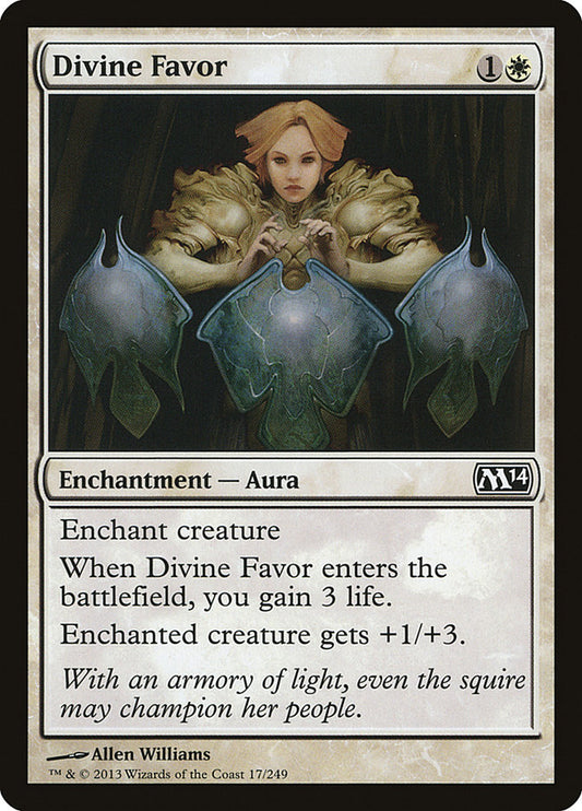 Divine Favor - (Foil): Magic 2014