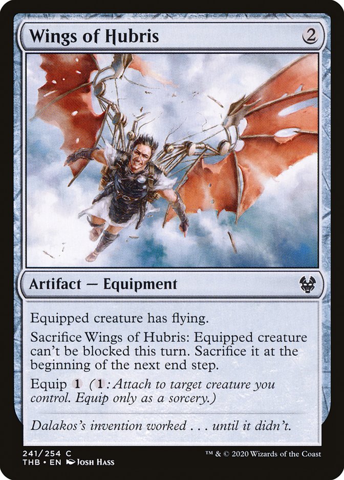 Wings of Hubris - (Foil): Theros Beyond Death
