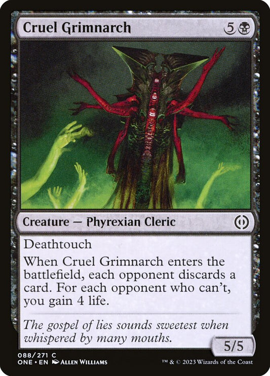 Cruel Grimnarch: Phyrexia: All Will Be One