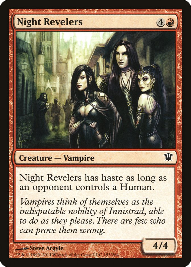 Night Revelers - (Foil): Innistrad