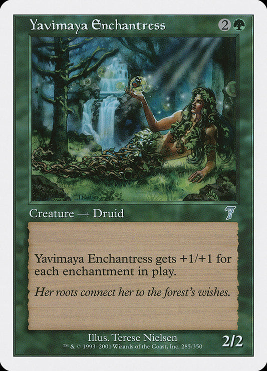 Yavimaya Enchantress: Seventh Edition
