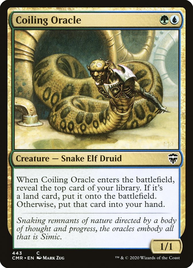 Coiling Oracle (Commander Deck): Commander Legends