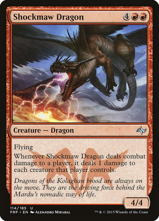 Shockmaw Dragon: Fate Reforged