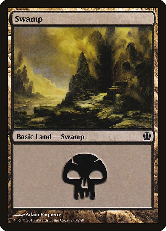 Swamp (#240) - (Foil): Theros