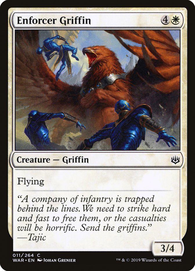 Enforcer Griffin - (Foil): War of the Spark