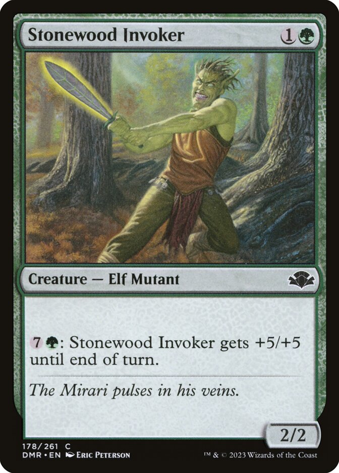 Stonewood Invoker: Dominaria Remastered