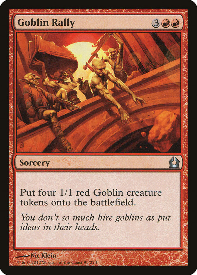 Goblin Rally: Return to Ravnica