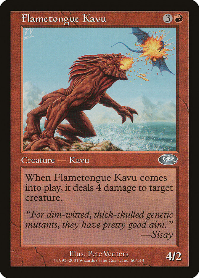 Flametongue Kavu: Planeshift