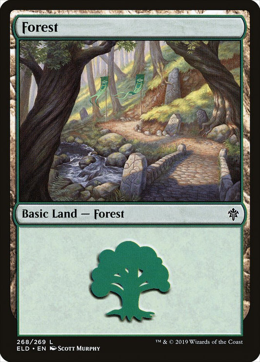 Forest (#268): Throne of Eldraine