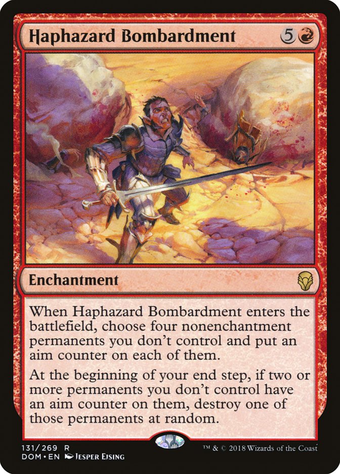 Haphazard Bombardment: Dominaria