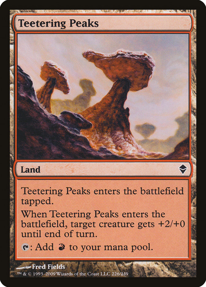 Teetering Peaks: Zendikar