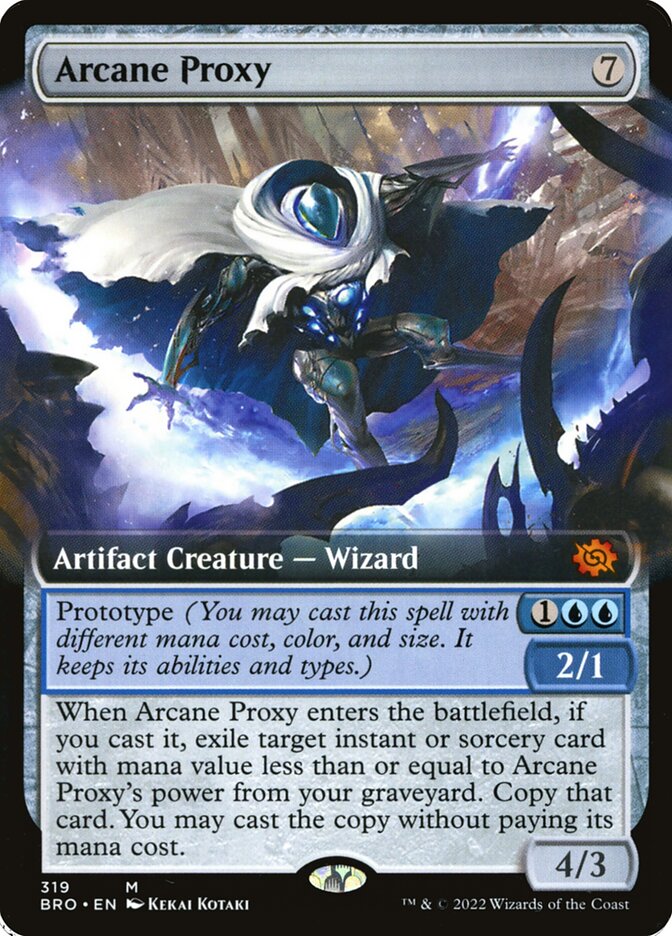 Arcane Proxy (Extended Art) - (Foil): The Brothers' War
