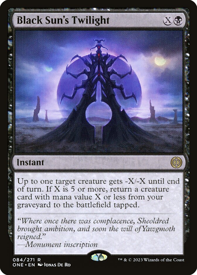 Black Sun's Twilight: Phyrexia: All Will Be One