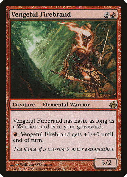 Vengeful Firebrand - (Foil): Morningtide