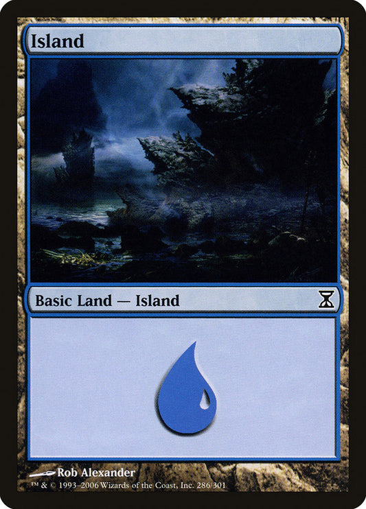Island (#286) - (Foil): Time Spiral