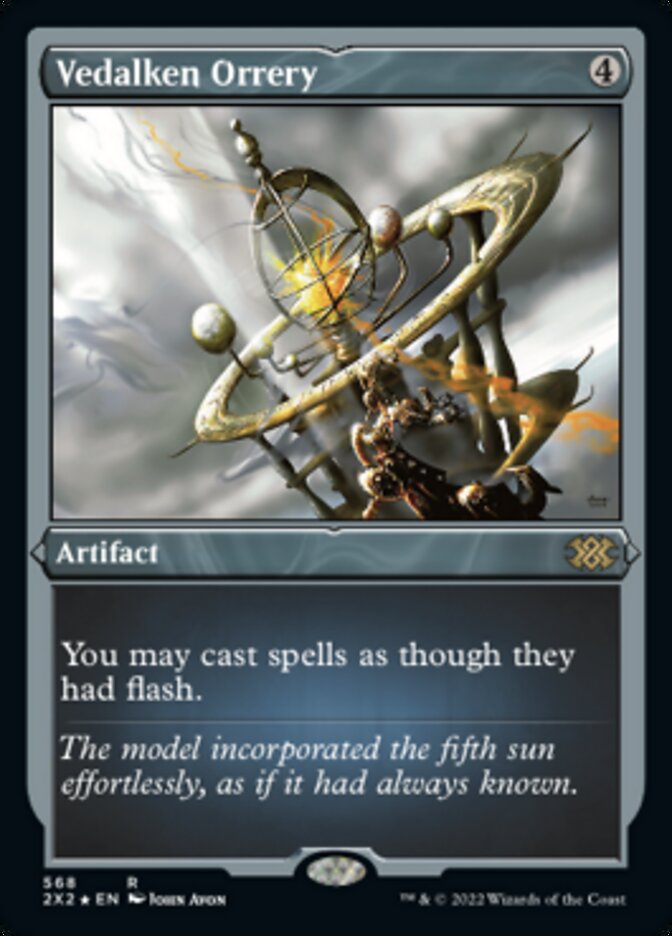Vedalken Orrery (Foil Etched) - (Foil): Double Masters 2022