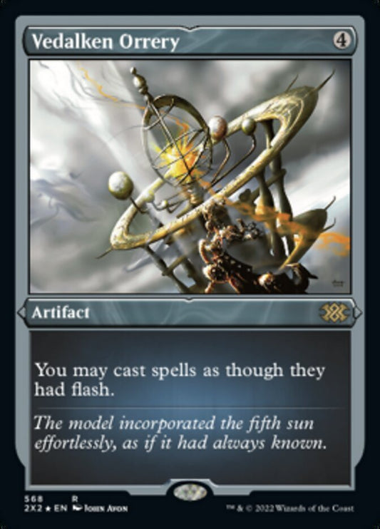 Vedalken Orrery (Foil Etched) - (Foil): Double Masters 2022