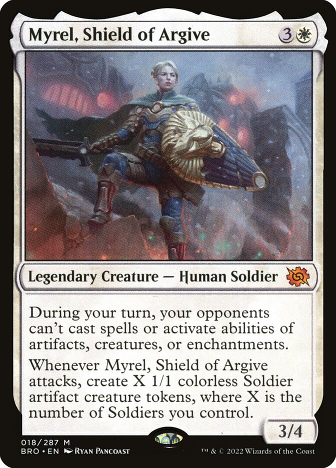 Myrel, Shield of Argive: The Brothers' War