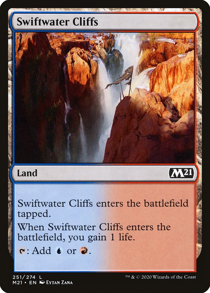 Swiftwater Cliffs - (Foil): Core Set 2021