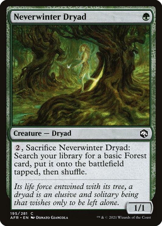 Neverwinter Dryad - (Foil): Adventures in the Forgotten Realms